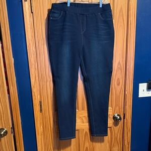 JVINI Women's Deep Navy Jeggings